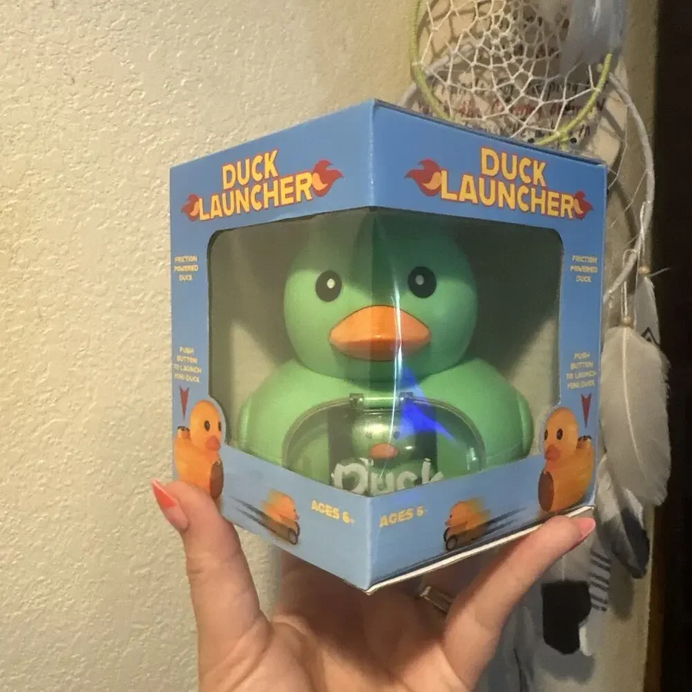 Gener8 Friction Powered Duck Launcher Five Below. Green Duck. Viral Toy